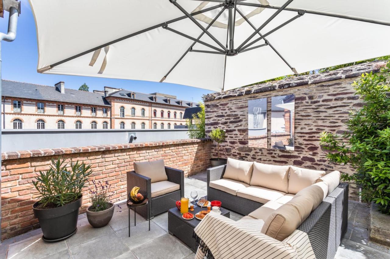 Maison Sévigné - Le calme du Thabor et la proximité du centre ville Rennes Esterno foto
